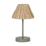 Ledvance Tischlampe Decor Raffia Braun | Geeignet für 1x E27