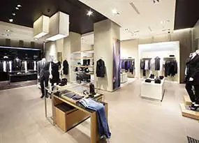 Shopbeleuchtung f&uuml;r Mode